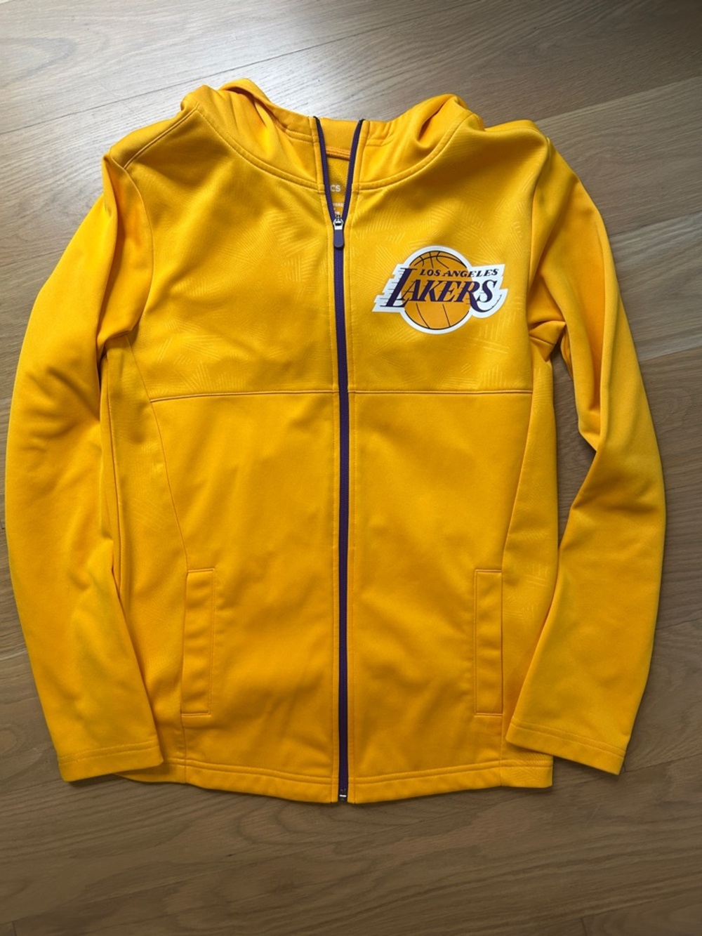 Mens Yellow Full-Zip Hoodie